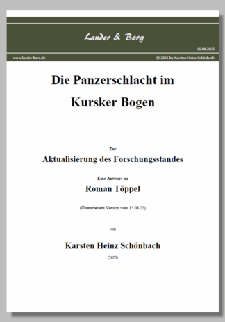 Die Panzerschlacht im Kursker Bogen